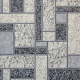 Tapet bucatarie, modern, geometric, gri, argintiu, negru, Palitra, PL11034-41