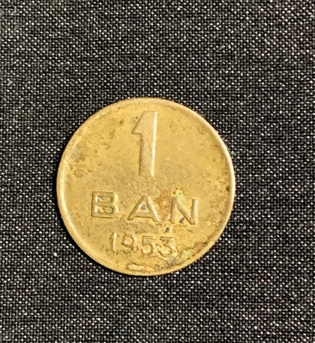 Moneda 1 ban 1953 RPR