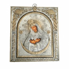 Icoana metal antic MD Ostrobramskaya
