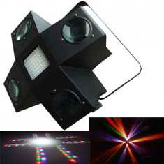 Led light 4 eyes dmx cu stroboscop foto