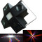 Led light 4 eyes dmx cu stroboscop