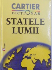 STATELE LUMII - DICTIONAR CARTIER - ELABORAT IN CADRUL INSTITUTULUI DE LINGVISTICA SI INSTITUTULUI DE GEOGRAFIE de ANATOL EREMIA ..STANISLAV VIERU , foto