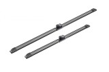 Stergator parbriz Bosch Aerotwin 3 397 007 452, Cauciuc+Grafit, Universal, Plat, Lungime 500-600mm, Negru
