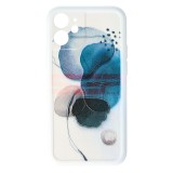 Husa iPhone 12 Mini TPU Vintage Leaves Design 01 - Protectie Premium