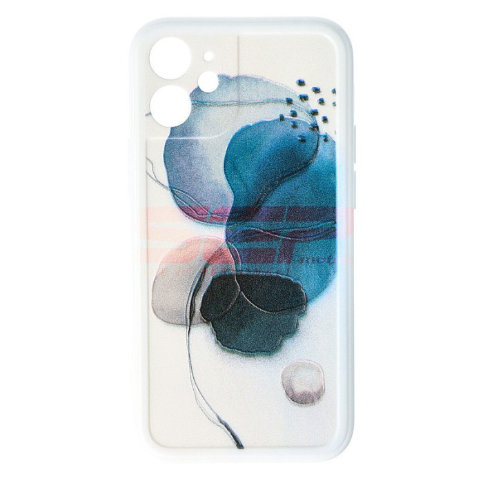 Toc TPU Vintage Leaves Apple iPhone 12 mini Design 01