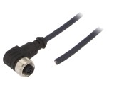 Cablu de conectare M12 4 PIN unghi 3m 250VAC 4A mamă