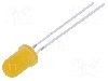 Dioda LED, 5mm, portocalie, 3500mcd, 14mA, 12V, OPTOSUPPLY - OSO5PA5A34A-CRLED14