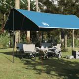 Prelata de camping, albastru, 460x305x210 cm, impermeabila