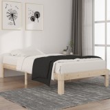 VidaXL Cadru de pat, 100x200 cm, lemn masiv de pin 810355