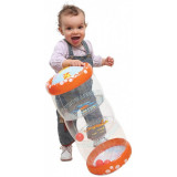 Jucarie gonflabila cu bile Roller baby Ludi, 45 x 20 x 20 cm, 6 luni+