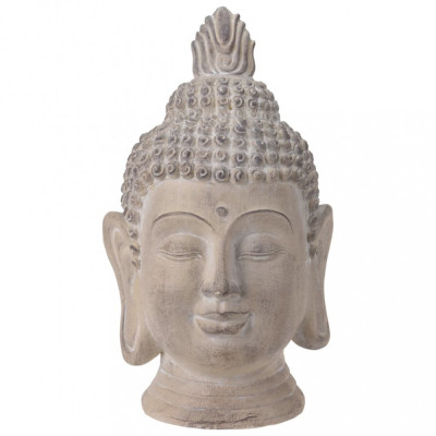 ProGarden Decorațiune Cap de Buddha, 31x29x53,5 cm foto