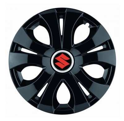 Set 4 Capace Roti pentru Suzuki, model Top Black, R15 foto