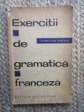 Exerciții de gramatică franceză - Aurelian Tănase
