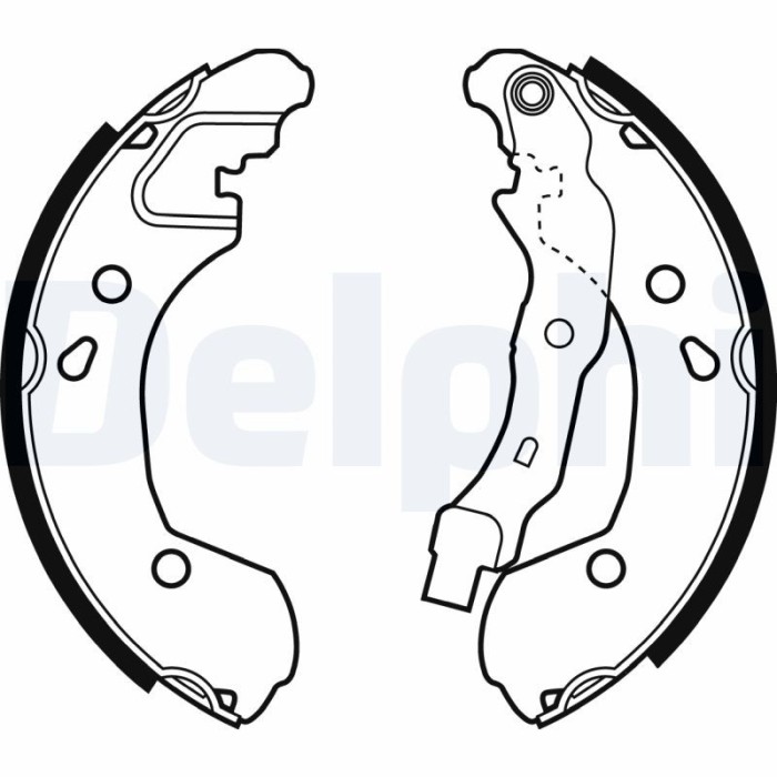 DELPHI LS1965 Set saboti frana