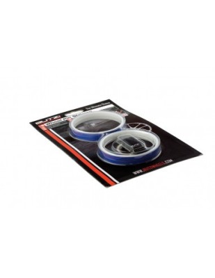 Dungi protectie jante Butzi, Ornament jante Autocolant janta culoare Albastru , 4 role 5mm x 1.7m foto