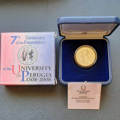 10 Euro "Universita di Perugia" 2008, Italia - Proof - G 3976