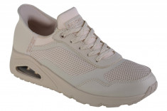 Pantofi pentru adidași Skechers Slip-Ins Uno - Air 177111-OFWT alb foto