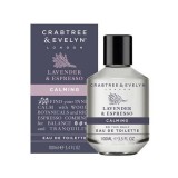 Crabtree &amp; Evelyn, Lavender &amp; Espresso, Apă de toaletă, Pentru femei, 100 ml