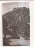 RF205 - Carte Postala - Deva. Vedere din parc spre cetate, circulata 1963
