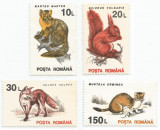 Rom&acirc;nia, Lp 1318/1993, Animale (uzuale), h&acirc;rtie albă cu filigran, MNH, Nestampilat