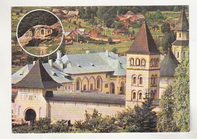 bnk cp Complexul arhitectural medieval Putna - Vedere - necirculata
