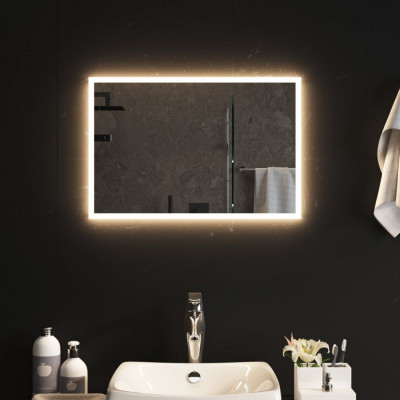 Oglinda de baie cu LED, 60x40 cm GartenMobel Dekor foto