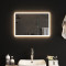 Oglinda de baie cu LED, 60x40 cm GartenMobel Dekor