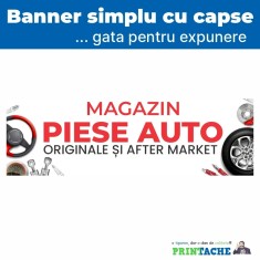Banner stradal magazin piese auto - model 1