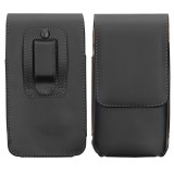 Husa Universala pentru telefon M - 5,5 inch, Piele ecologica, Negru, 56380.2.01, kwmobile