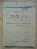 STELIAN VOINESCU - ZECE MAI - RAZBOIUL PENTRU NEATARNARE - 1927