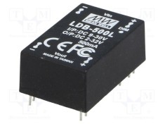 Convertor DC/DC 16W MEAN WELL - Intrare 9-30VDC, Ieșire 2-32VDC, 710mA