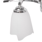 Lustra Tania Crom+Alb 2xE27 60W