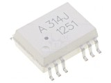 Optocuplor SMD 2 Canale Controler IGBT 5kV SO16