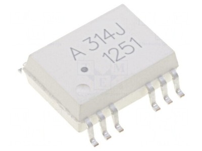 Optocuplor SMD 2 Canale Controler IGBT 5kV SO16 foto