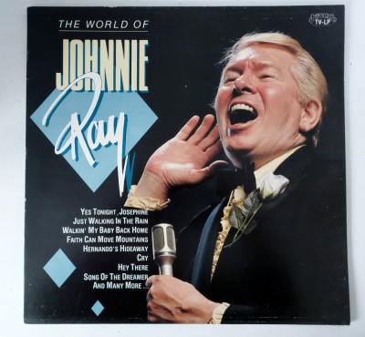Johnnie Ray &amp;ndash; The World Of Johnnie Ray, disc vinil Rock, Pop 1982 foto