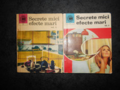 MARIANA IONESCU - SECRETE MICI, EFECTE MARI 2 volume (Colectia Caleidoscop) foto