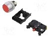 Intrerupator ac&amp;#355;ionat prin apasare, 22mm, seria ST22, IP65, SPAMEL - ST22-KC-01