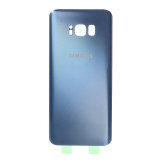 Cumpara ieftin Capac Baterie Spate Samsung Galaxy S8 Plus G955 Cu Adeziv Sticker Albastru