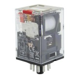Releu electromagnetic, 230V AC, 10A, 3PDT, serie MKS, OMRON - MKS3P-5 AC230