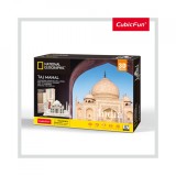 Cumpara ieftin PUZZLE 3D+BROSURA-TAJ MAHAL 87 PIESE, CubicFun