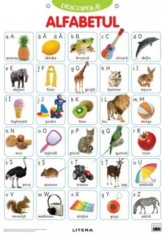 Descopera! Alfabetul limbii romane (planse educationale), Litera