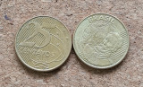 Brazilia 25 centavos 2008, America Centrala si de Sud