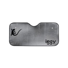 PARASOLAR auto Iggy pentru parbriz, fata dubla, folie din aluminiu, 2 x ventuze prindere, dimensiune 150 x 80 cm &amp;quot;IGAA-PARAS-150&amp;quot; foto