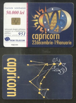 Romania 2000 Telephone card Capricorn Sign Rom 83a CT.056 foto