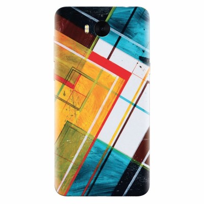 Husa silicon pentru Huawei Y5 2017, Abstraction Color Shape foto