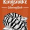 Kingsnake Coloring Book: Coloring Books for Adults, Serpentes Coloring Pages, Gifts for Snake Lovers