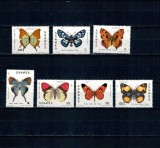 Angola 1982 - Fluturi, fauna, serie neuzata