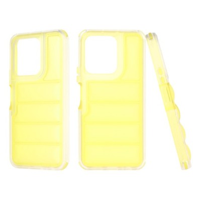 Husa pentru Honor X6 / X8 5G / 70 Lite - Techsuit Wave Shield - Yellow foto