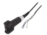 &Icirc;ntrerupător de siguranţă E100, IP67, buton de autorizare, 5m