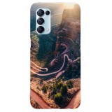 Husa compatibila cu Oppo A12 5G model Mountain Path, Silicon, TPU, Viceversa, Transparent, Carcasa